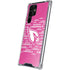 NFL Arizona Cardinals Pink Blast Galaxy S22 Ultra Clear Case