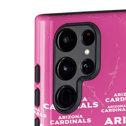 NFL Arizona Cardinals Pink Blast Galaxy S22 Ultra Pro Case