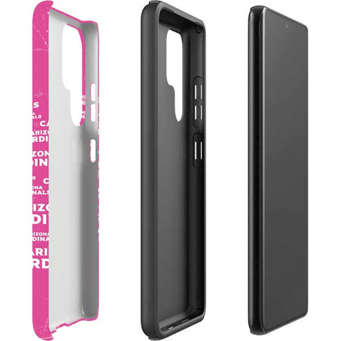 NFL Arizona Cardinals Pink Blast Galaxy S22 Ultra Pro Case