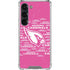 NFL Arizona Cardinals Pink Blast Galaxy S23 Clear Case
