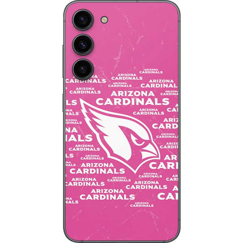 NFL Arizona Cardinals Pink Blast Galaxy S23 Plus Skin