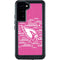 NFL Arizona Cardinals Pink Blast Galaxy S23 Plus Waterproof Case