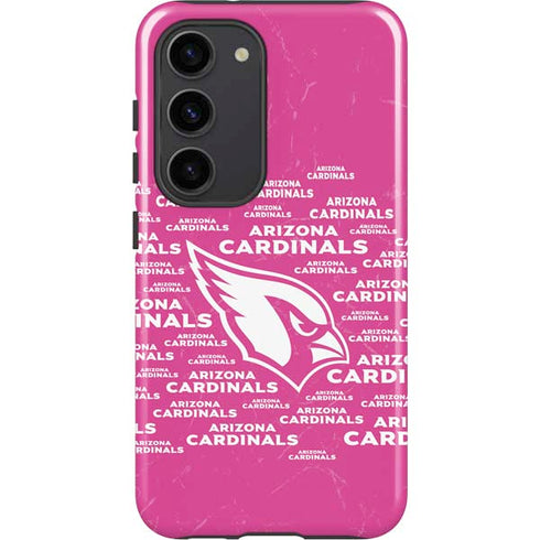 NFL Arizona Cardinals Pink Blast Galaxy S23 Pro Case