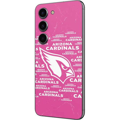NFL Arizona Cardinals Pink Blast Galaxy S23 Skin