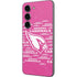 NFL Arizona Cardinals Pink Blast Galaxy S23 Skin