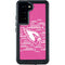 NFL Arizona Cardinals Pink Blast Galaxy S23 Waterproof Case