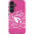 NFL Arizona Cardinals Pink Blast Galaxy S24 Impact Case