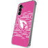 NFL Arizona Cardinals Pink Blast Galaxy S24 Plus Clear Case