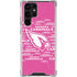 NFL Arizona Cardinals Pink Blast Galaxy S24 Ultra Clear Case