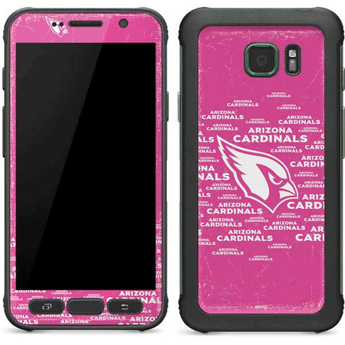 NFL Arizona Cardinals Pink Blast Galaxy S7 Active Skin