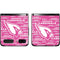 NFL Arizona Cardinals Pink Blast Galaxy Z Flip Skin