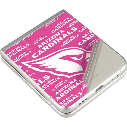 NFL Arizona Cardinals Pink Blast Galaxy Z Flip3 5G Skin