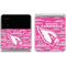 NFL Arizona Cardinals Pink Blast Galaxy Z Flip4 5G Skin