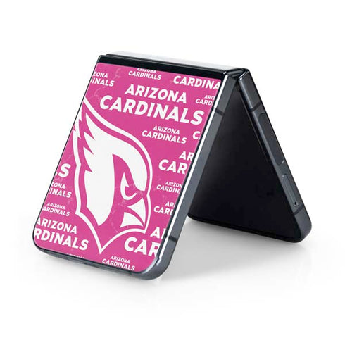 NFL Arizona Cardinals Pink Blast Galaxy Z Flip5 5G Skin