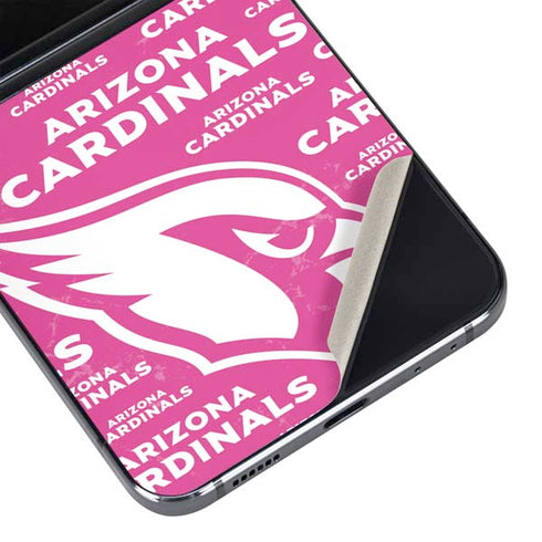 NFL Arizona Cardinals Pink Blast Galaxy Z Flip5 5G Skin