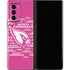 NFL Arizona Cardinals Pink Blast Galaxy Z Fold2 5G Skin