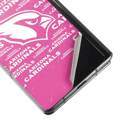 NFL Arizona Cardinals Pink Blast Galaxy Z Fold2 5G Skin