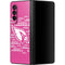 NFL Arizona Cardinals Pink Blast Galaxy Z Fold3 5G Skin
