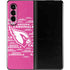 NFL Arizona Cardinals Pink Blast Galaxy Z Fold3 5G Skin