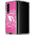 NFL Arizona Cardinals Pink Blast Galaxy Z Fold4 5G Clear Case