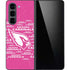 NFL Arizona Cardinals Pink Blast Galaxy Z Fold5 5G Skin