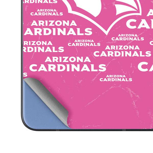 NFL Arizona Cardinals Pink Blast Galaxy Z Fold5 5G Skin