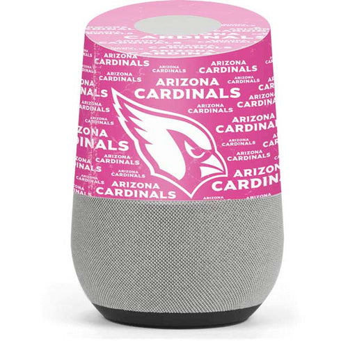 NFL Arizona Cardinals Pink Blast Google Home Skin