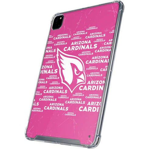 NFL Arizona Cardinals Pink Blast iPad Pro 12.9in (2020) Clear Case