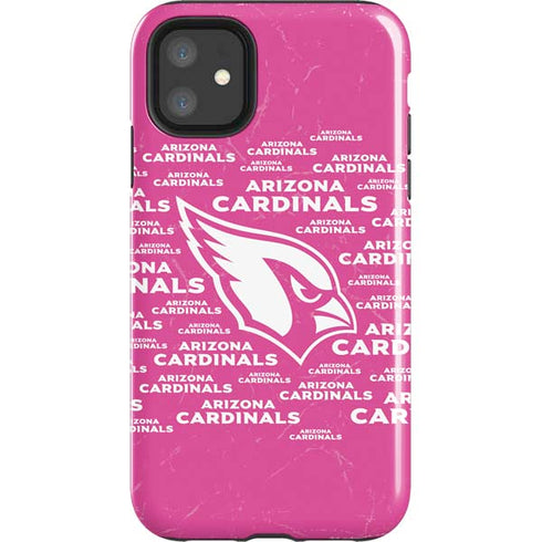 NFL Arizona Cardinals Pink Blast iPhone 11 Impact Case