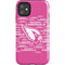 NFL Arizona Cardinals Pink Blast iPhone 11 Impact Case