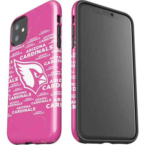 NFL Arizona Cardinals Pink Blast iPhone 11 Impact Case