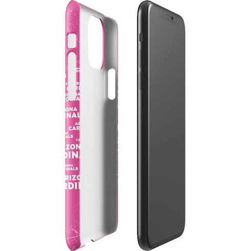 NFL Arizona Cardinals Pink Blast iPhone 11 Pro Max Lite Case