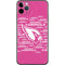 NFL Arizona Cardinals Pink Blast iPhone 11 Pro Max Skin