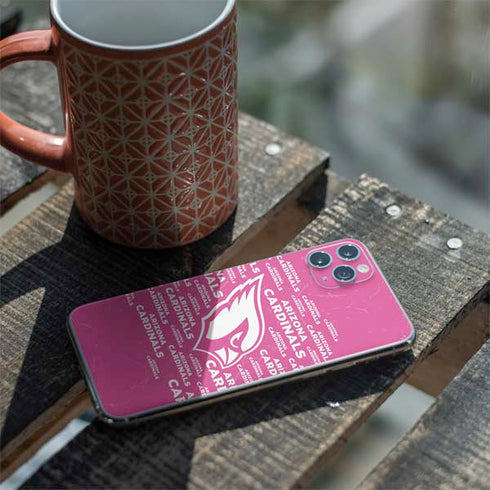 NFL Arizona Cardinals Pink Blast iPhone 11 Pro Max Skin