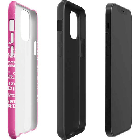 NFL Arizona Cardinals Pink Blast iPhone 12 Impact Case
