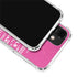NFL Arizona Cardinals Pink Blast iPhone 12 Mini Clear Case