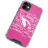 NFL Arizona Cardinals Pink Blast iPhone 12 Mini Clear Case