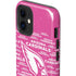 NFL Arizona Cardinals Pink Blast iPhone 12 Mini Impact Case