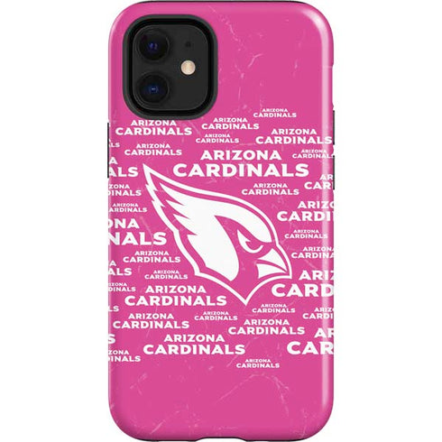 NFL Arizona Cardinals Pink Blast iPhone 12 Mini Impact Case