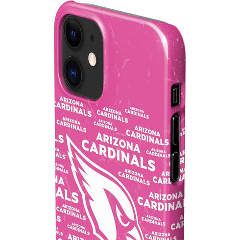 NFL Arizona Cardinals Pink Blast iPhone 12 Mini Lite Case