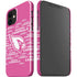 NFL Arizona Cardinals Pink Blast iPhone 12 Mini Lite Case