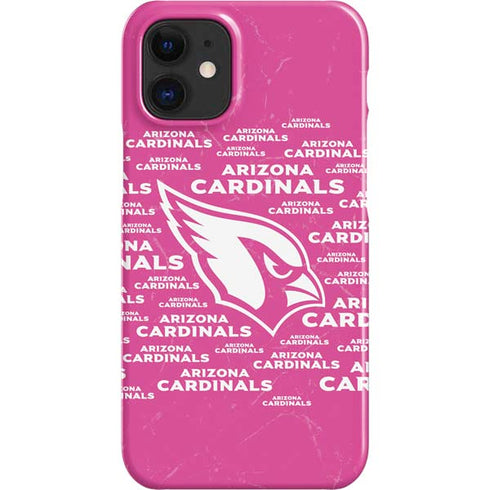 NFL Arizona Cardinals Pink Blast iPhone 12 Mini Lite Case