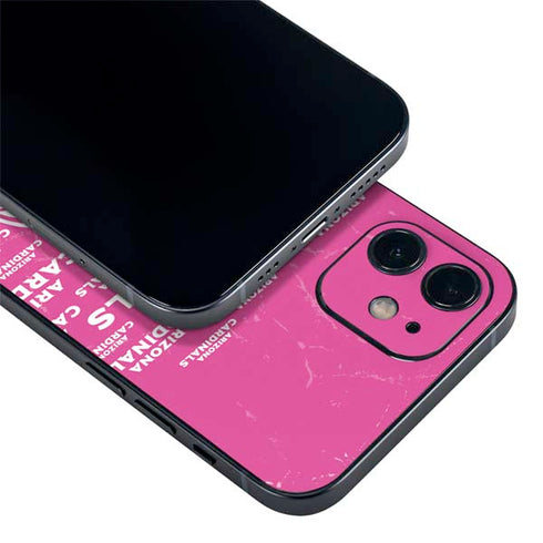 NFL Arizona Cardinals Pink Blast iPhone 12 Mini Skin