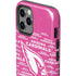 NFL Arizona Cardinals Pink Blast iPhone 12 Pro Max Impact Case