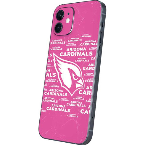 NFL Arizona Cardinals Pink Blast iPhone 12 Skin