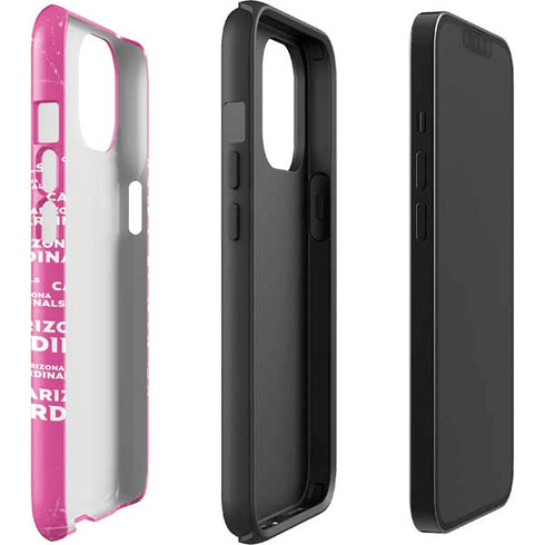 NFL Arizona Cardinals Pink Blast iPhone 13 Impact Case