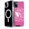 NFL Arizona Cardinals Pink Blast iPhone 13 MagSafe Case