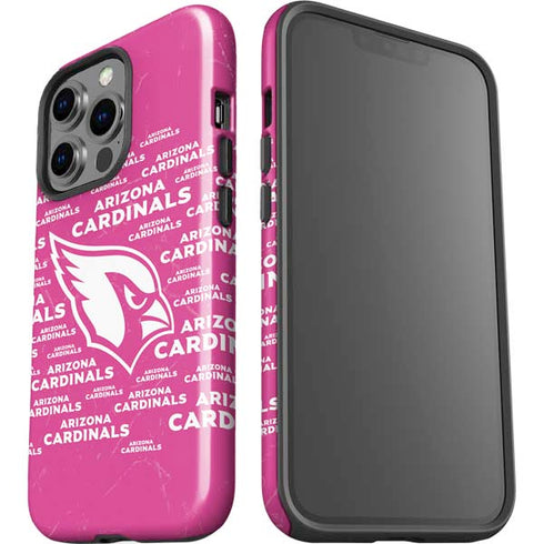 NFL Arizona Cardinals Pink Blast iPhone 13 Pro Impact Case