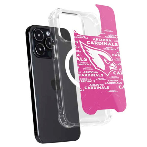 NFL Arizona Cardinals Pink Blast iPhone 13 Pro Max MagSafe Case