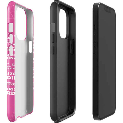NFL Arizona Cardinals Pink Blast iPhone 14 Pro Impact Case
